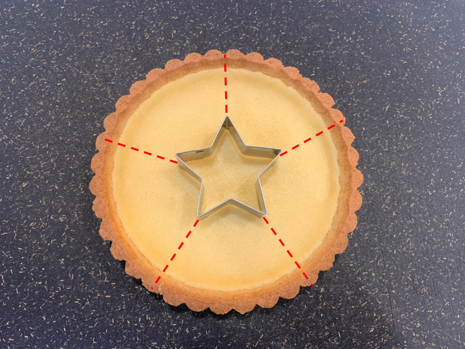 ケーキ 5 等 分