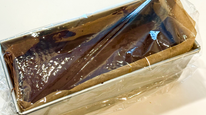 ラップをかけて2時間以上冷蔵庫で冷やす