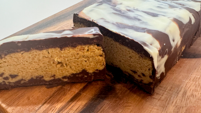 型から外したらドバイチョコレートの完成！