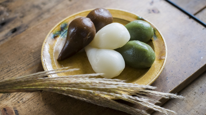 愛知の月見団子