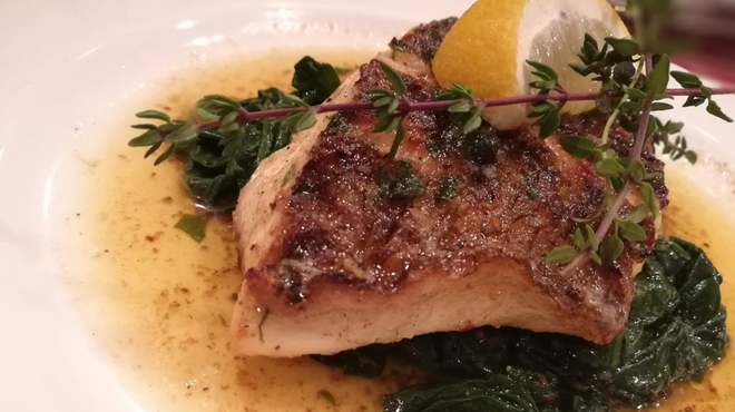 白身魚のムニエル