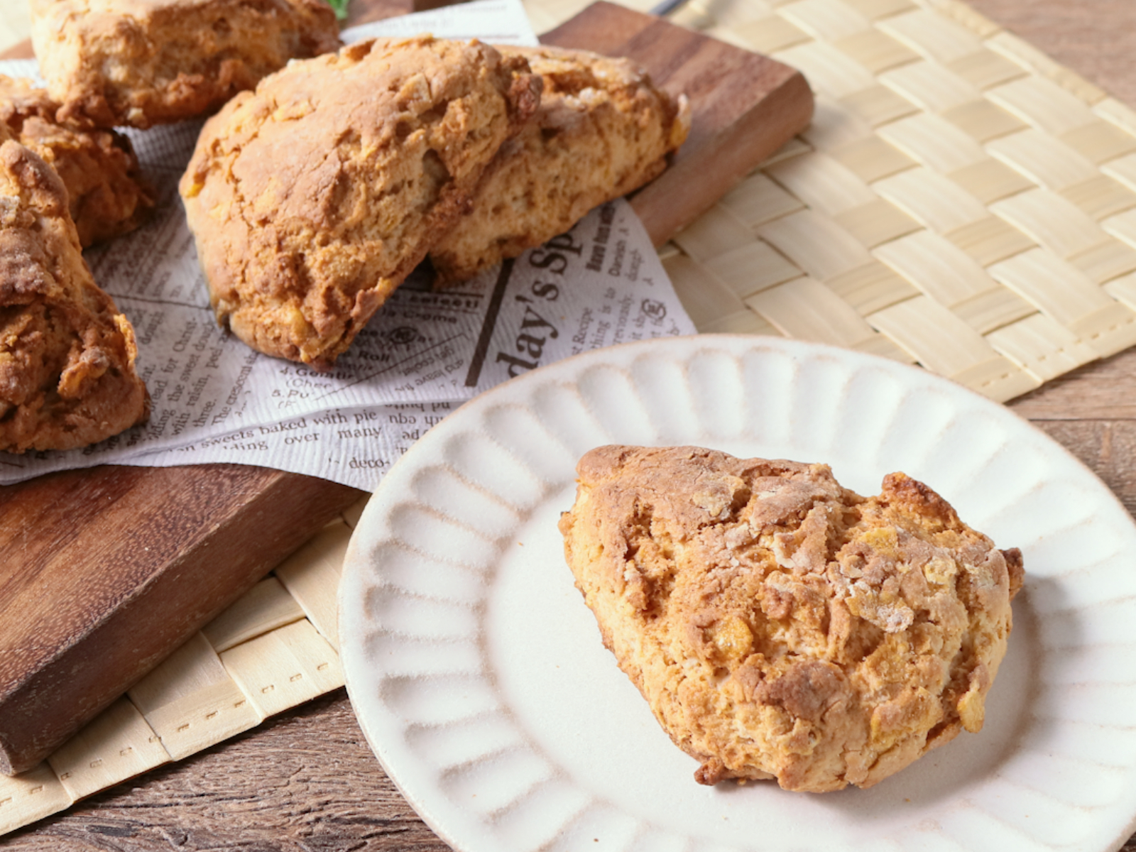 お子さまとお菓子作り ホットケーキミックスで簡単 スコーンレシピ 5選 クラシル