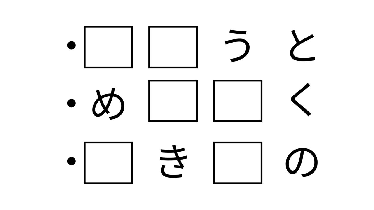 【クイズ】共通して入る2文字の食べ物の名前はなに？！正解に「それだった！」
