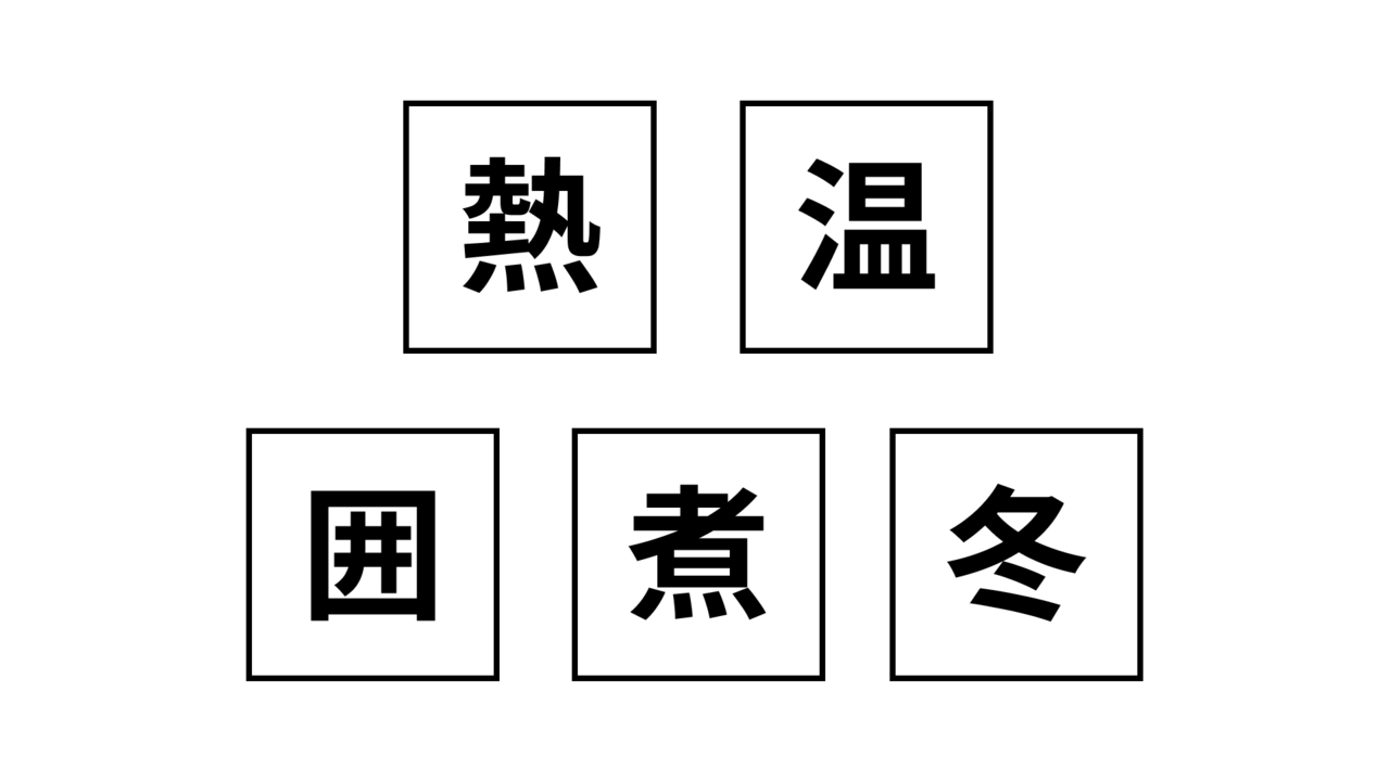 【クイズ】これは何のメニューを表している？ヒントは冬に食べたくなるもの！気になる正解は...