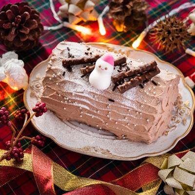 クリスマスケーキの“ブッシュドノエル”ってどういう意味？由来や簡単
