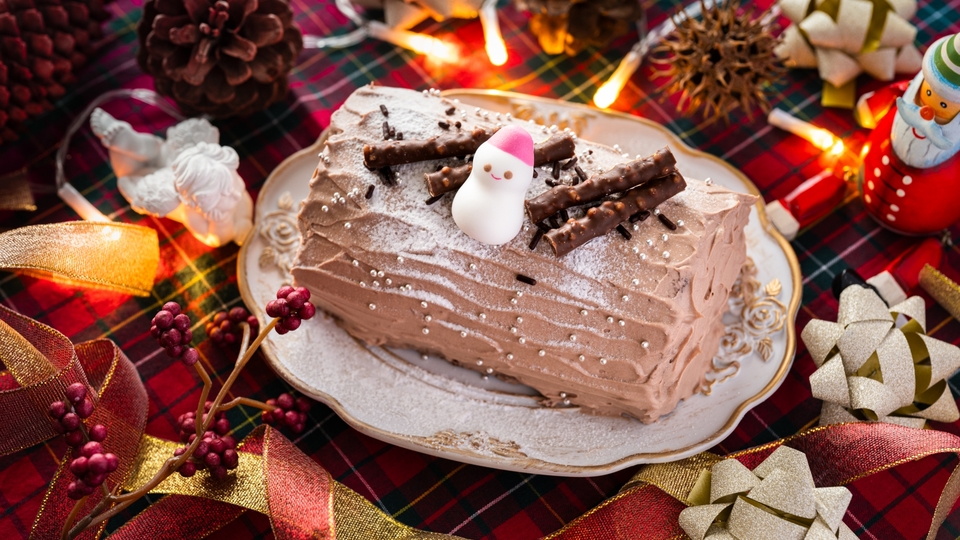 ケーキの型 ブッシュドノエル