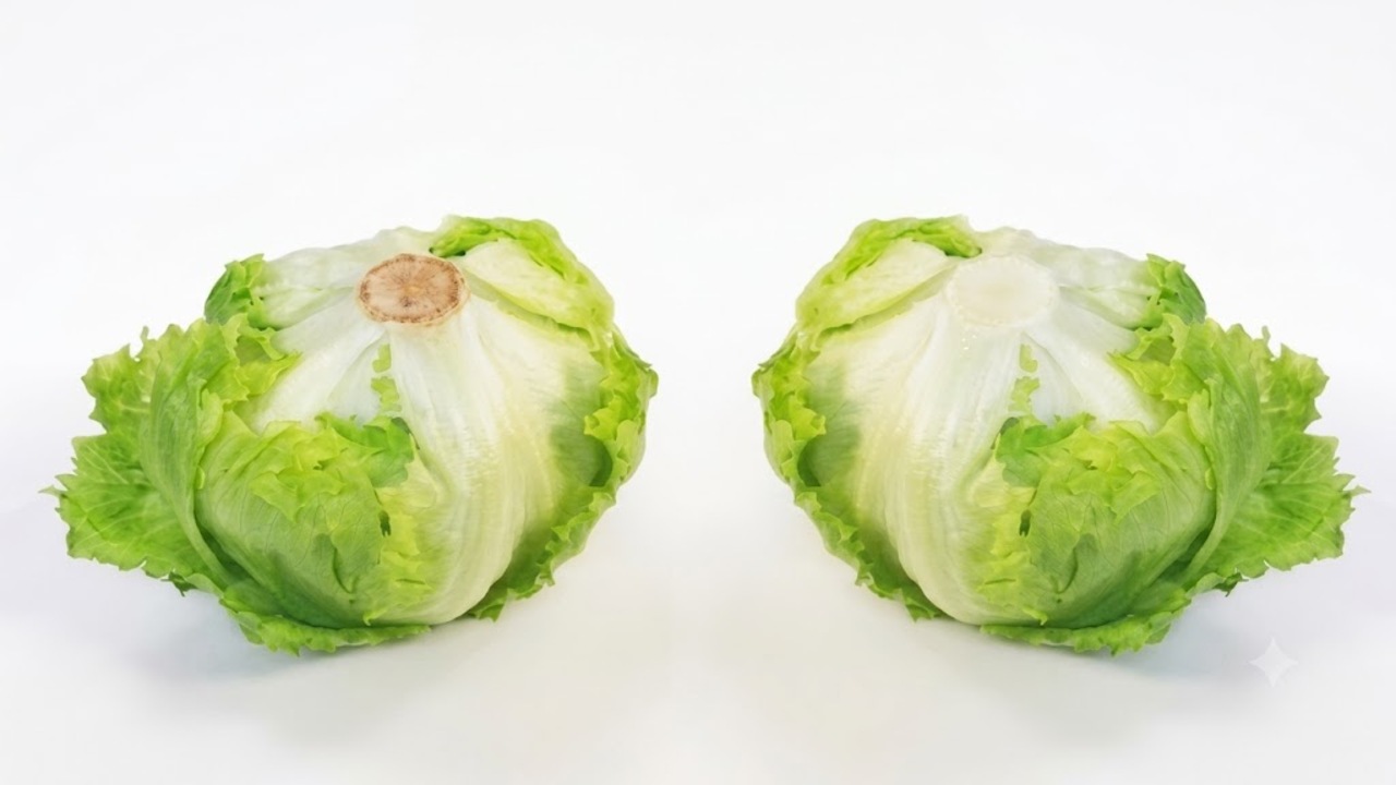 新鮮なレタス「右と左」どっちを買うべき？“芯の切り口”でわかる意外な選び方とは…