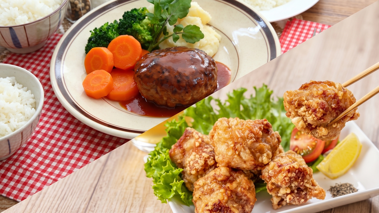 「ハンバーグ」と「唐揚げ」カロリーで選ぶならどっち？大人気おかず対決の気になる正解は…