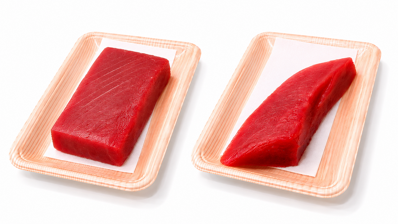 美味しいマグロの赤身「右と左」どっち？サクの"形"で決まるポイントとは