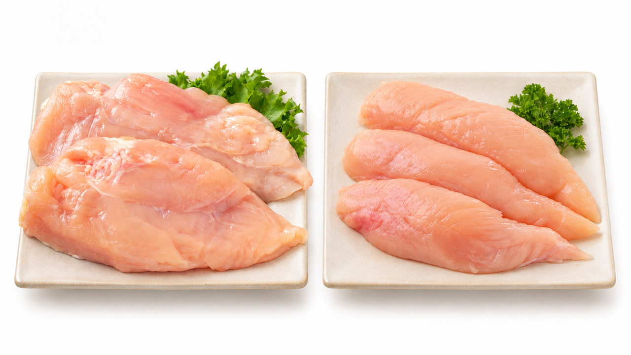 鶏肉、カロリーが低いのは「右、左」どっち？気になる正解に…「そうだったんだ！」