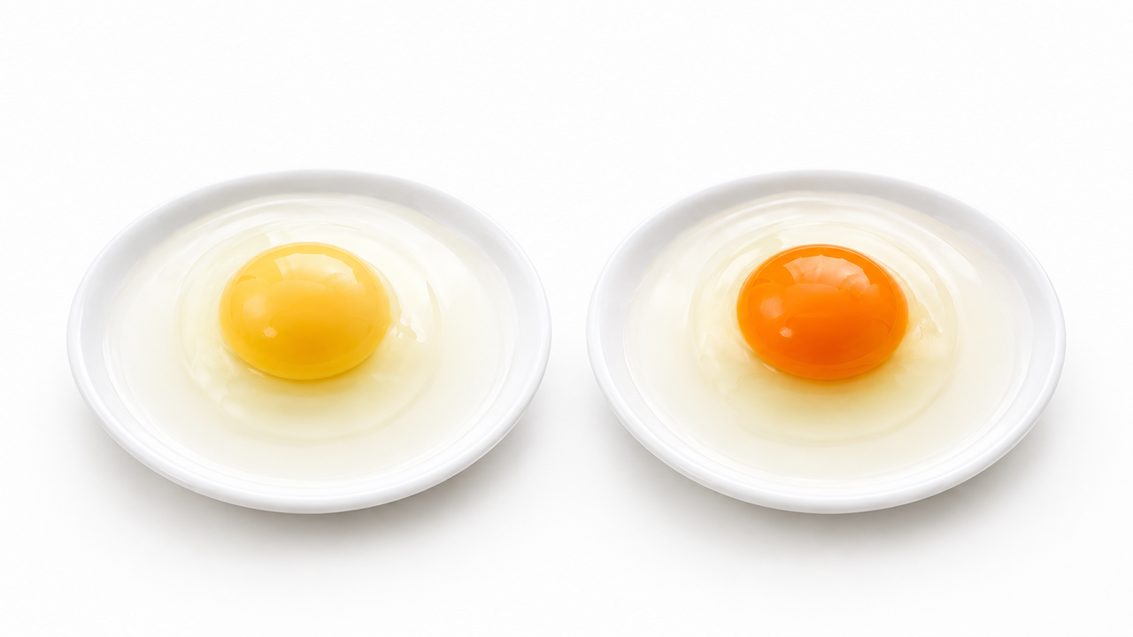 卵の黄身「右と左」栄養価が高いのはどっち？“色の濃さ”との関係は…