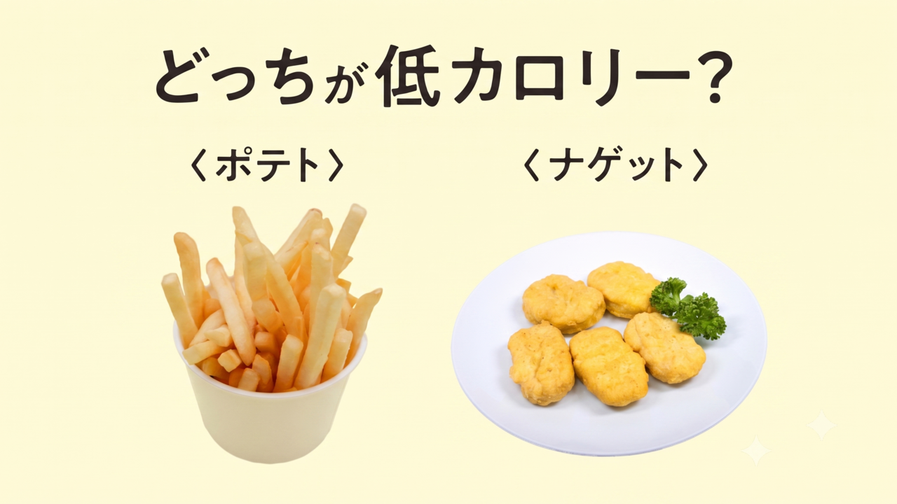 カロリーで選ぶなら「右と左」どっち？同じ量で比較してみると...意外な正解は