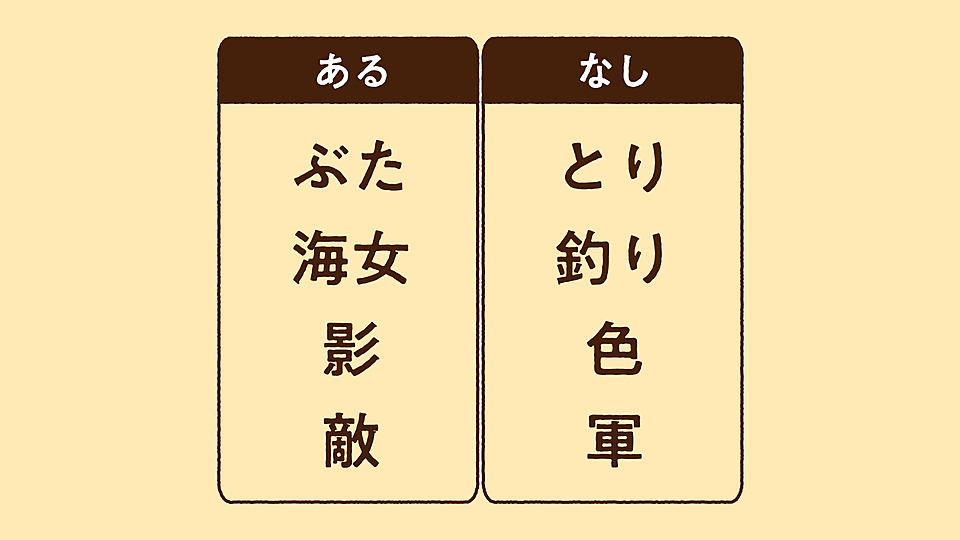 あるなしクイズ ぶた にあって とり にないものなーんだ 気になる正解は クラシル