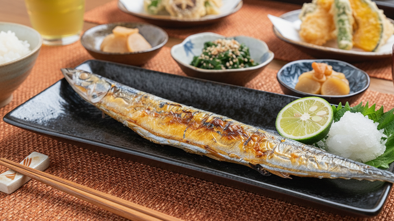 焼き目がつく前に動かさないで！失敗知らずの『さんまの焼き方』のコツに「知らなかった…！」「塩加減最高！」