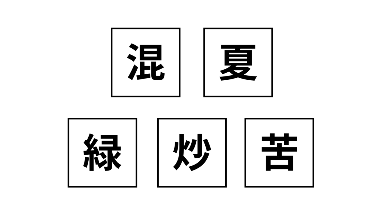 【クイズ】5つの漢字からイメージできる食べ物といえば?気になる正解に...「たしかに!」