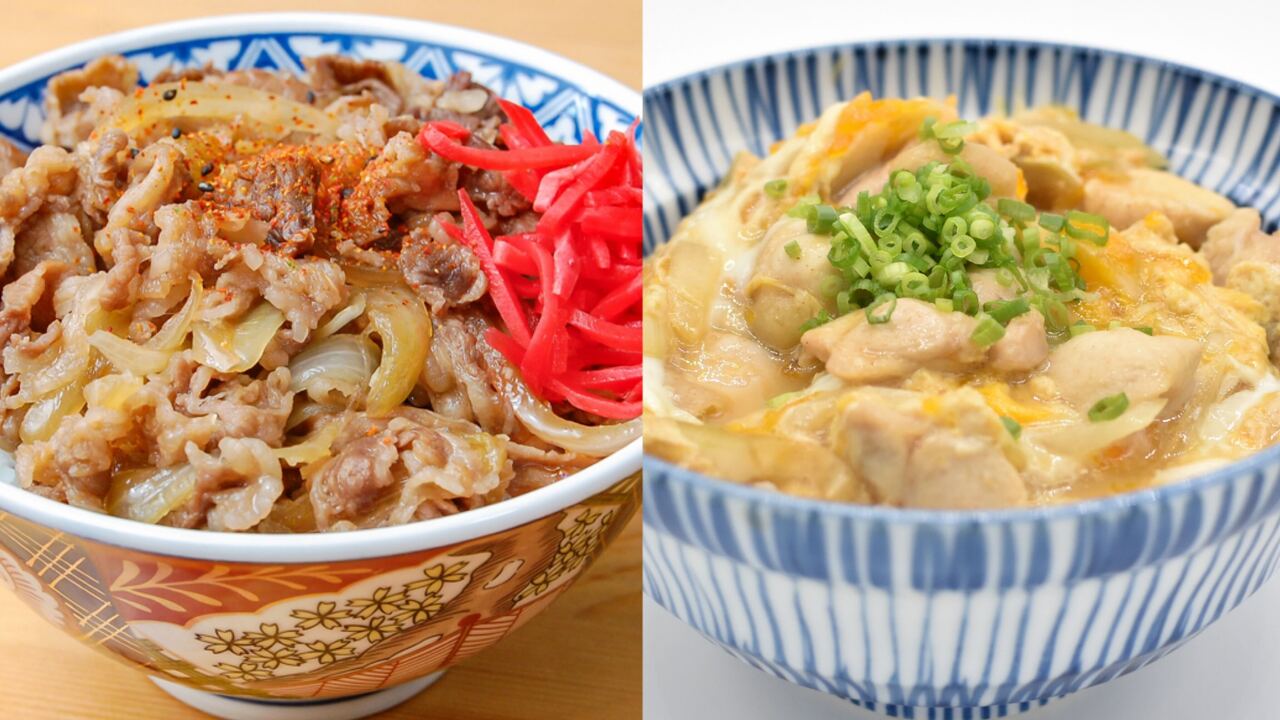 「牛丼」と「親子丼」1人前のカロリーが低いのはどっち？大人気メニューの気になる正解は…