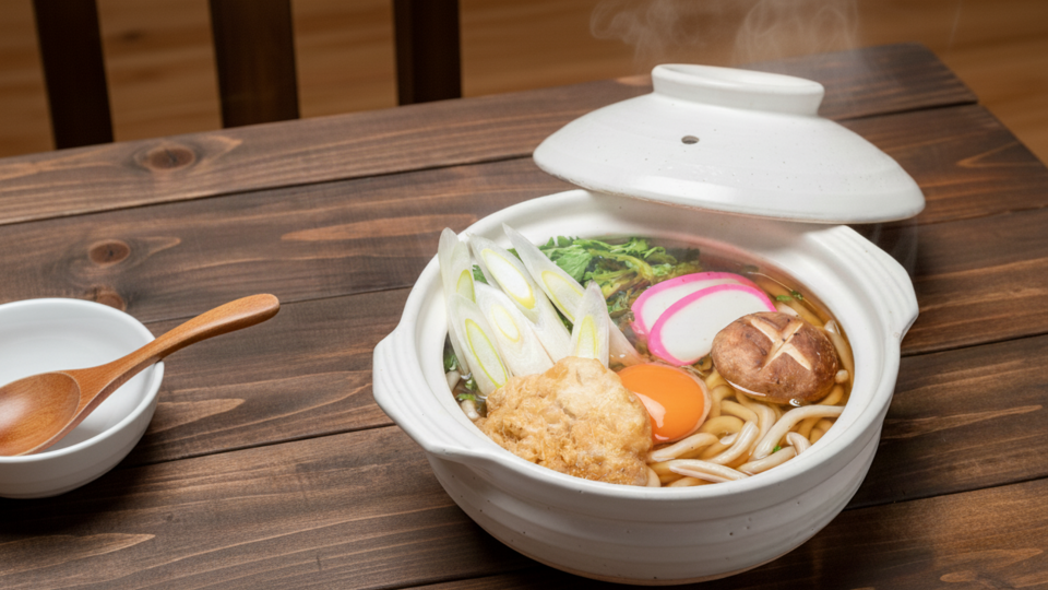 鍋焼きうどんさん専用ページ(アーネストワン )フレームDIYラボ 絶品鍋焼きうどん - MOAI's KITCHENMOAI's KITCHEN