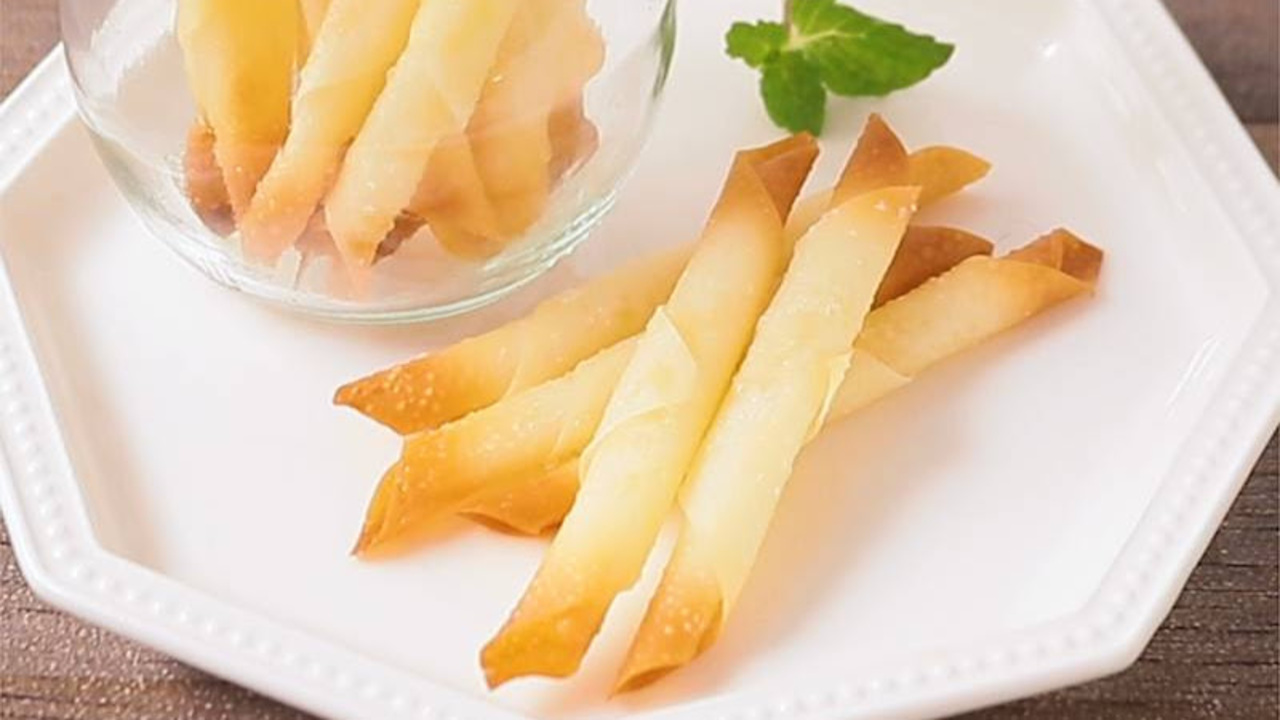 「えっ、トースターで作れるの？！」簡単おやつならコレ！サクサクおいしい“シガレット風”お菓子の作り方