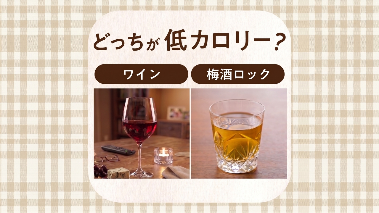 低カロリーなのは「ワインと梅酒」どっち？グラス1杯の意外な正解は…