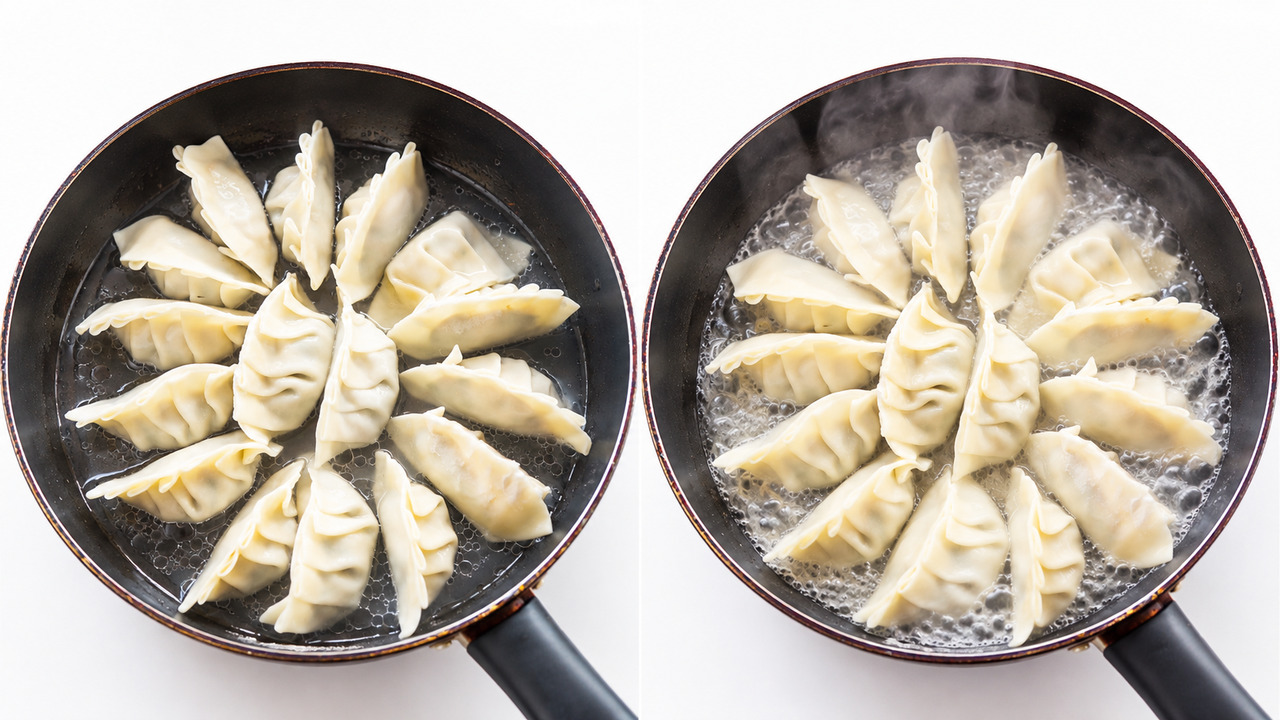 餃子を焼く時「水・お湯」どっちを入れるのが正解？意外と知らない“おいしい焼き方”とは