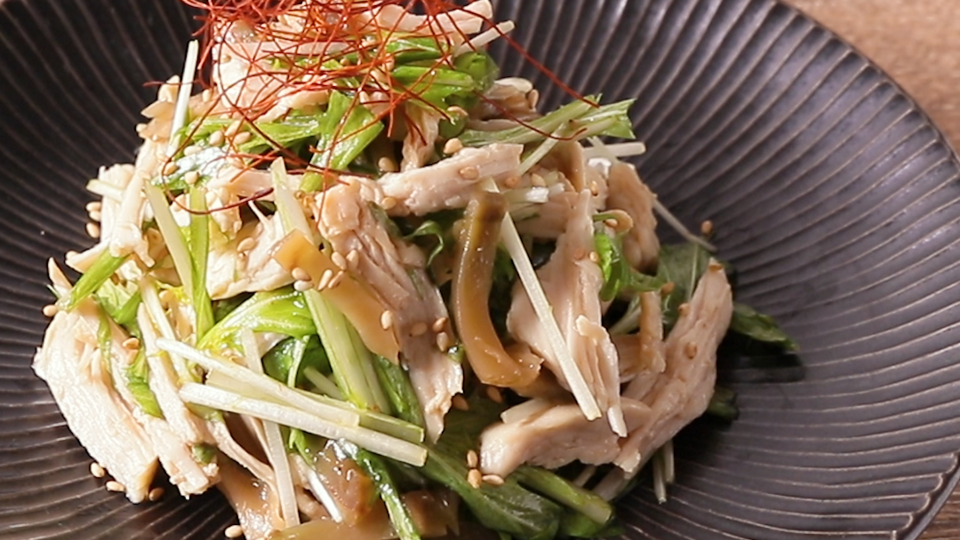 ささっと簡単 さっぱりおいしい 鶏むね肉の和え物レシピ 5選 クラシル