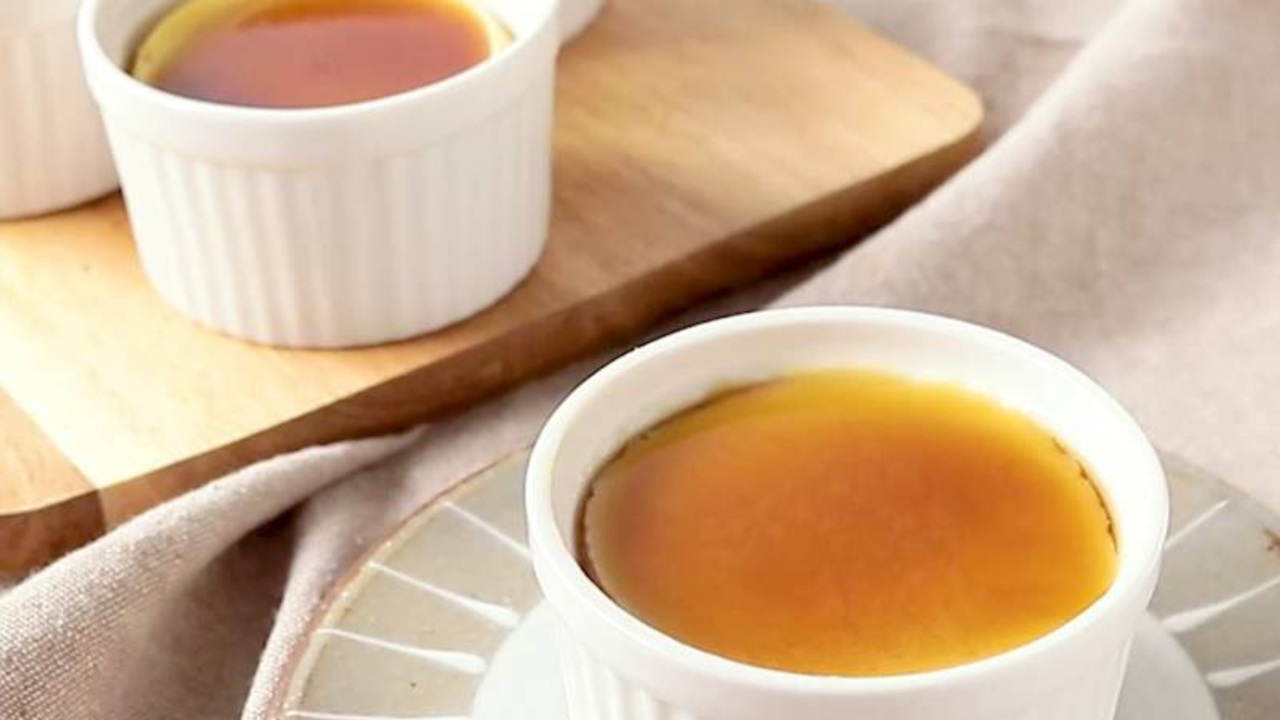 「もう完成？」1分10秒チンするだけ！ふわとろ“豆乳プリン”の作り方