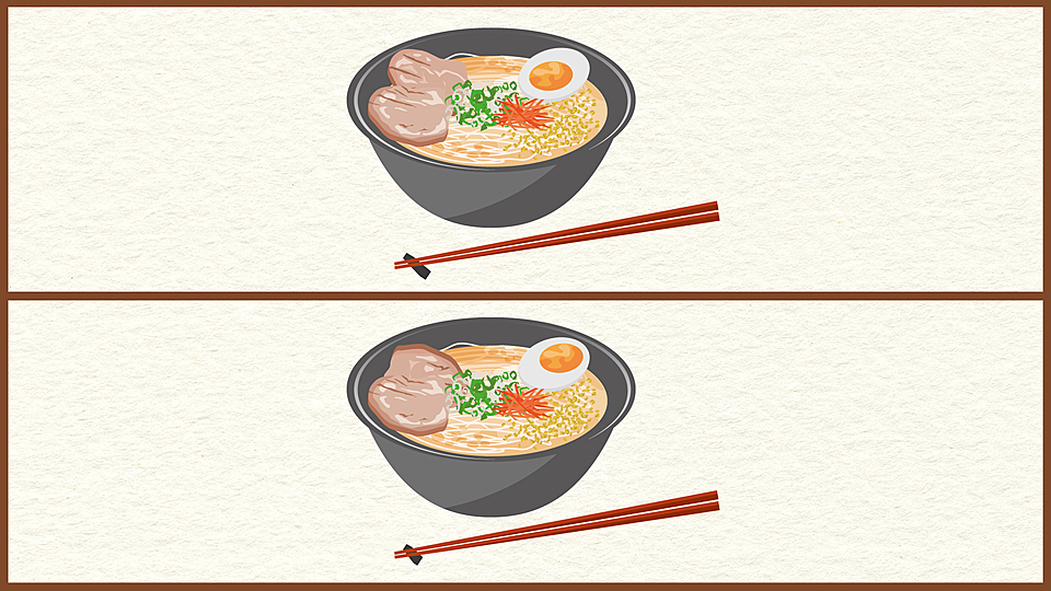 間違い探し ラーメンに隠れた答えは全部で3つ 分かったらスゴい正解は クラシル