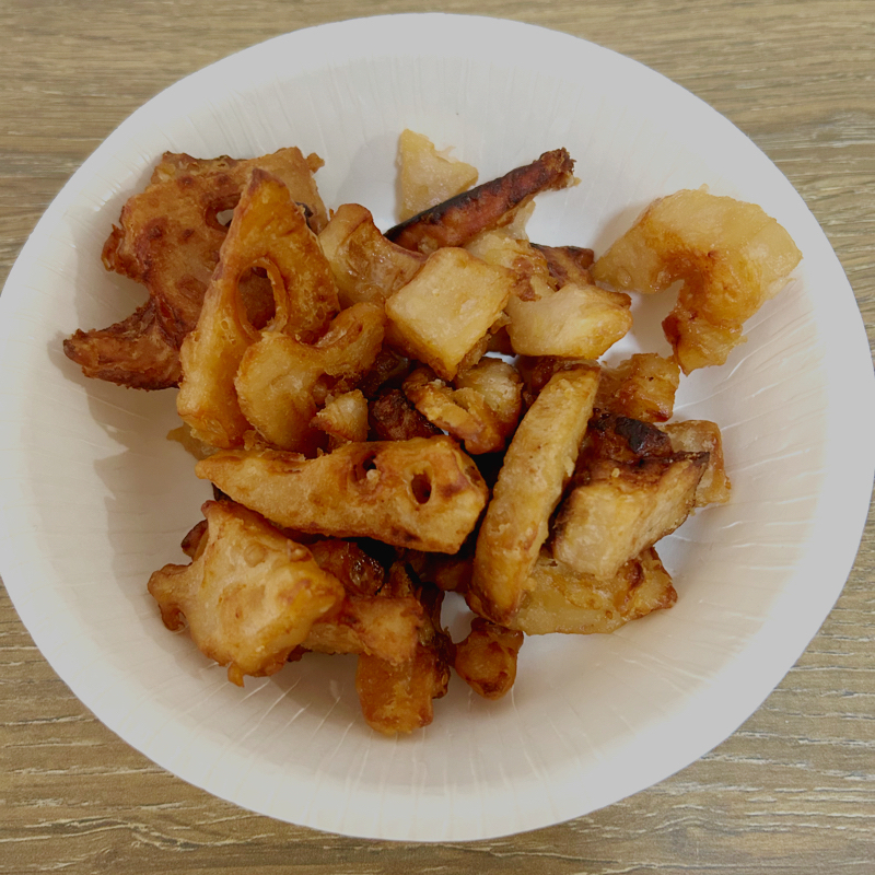 れんこんだけで驚くほど旨い🙋‍♀️✨無限サクコロれんこん by かっ