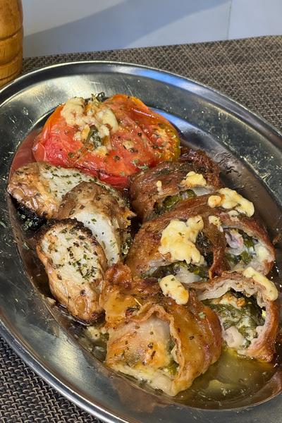 即席なのに超本格！豚バラスライスのポルケッタ