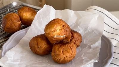 [材料2つ] 
スーパーカップでもちもち...