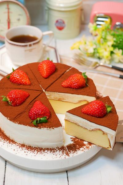 濃厚ダブルチーズケーキ