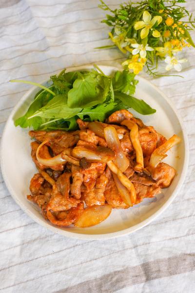 豚のハニーケチャップ炒め