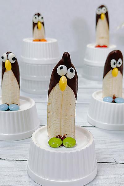 おいしいかわいいチョコバナナペンギン