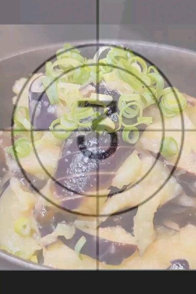 とろけるレンチン茄子の明太子バター和え