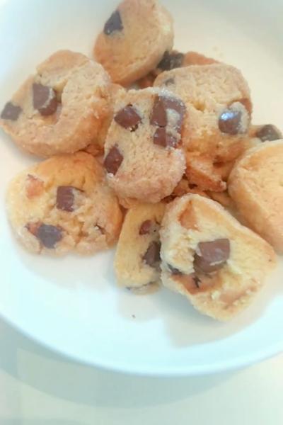 小学生の💓ディアマンバターチョコチップクッキー🍪