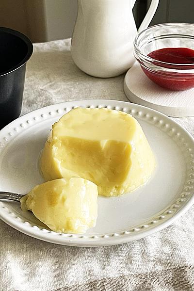 材料3つ！トースターで作る！なめらかプリン作り方！