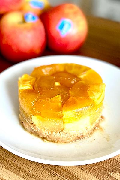 【材料４つ！】レンジで簡単！タルトタタン作り方！