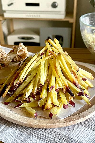 【材料3つ】揚げない！芋けんぴ作り方！