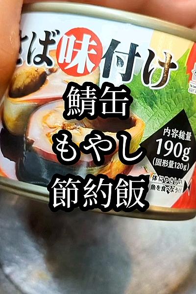 鯖缶ともやしのふわふわ節約レシピ
