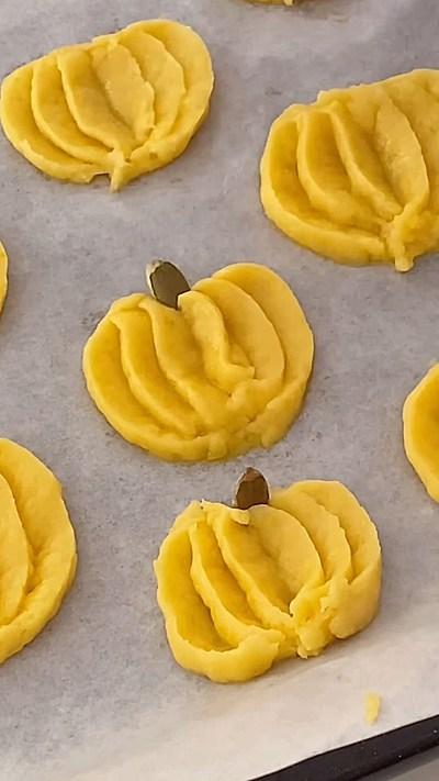 パンプキンクッキーレシピ🎃🍪