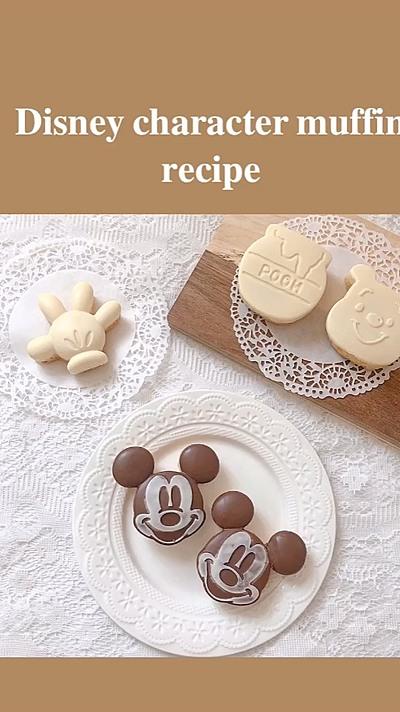 ディズニーキャラクターマフィン