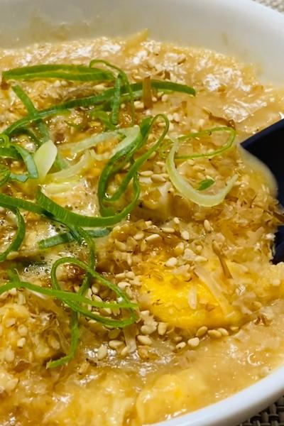 食べすぎた翌日のリセット飯"オートミール雑炊"