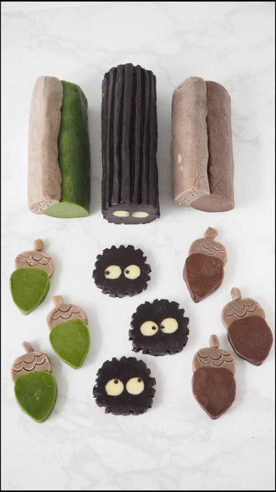 まっくろくろすけのアイスボックスクッキークッキー🌿