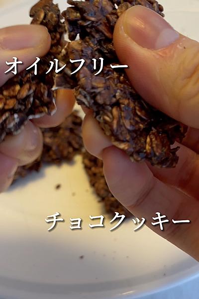 オイルフリー❣️オートミールチョコクッキー💖