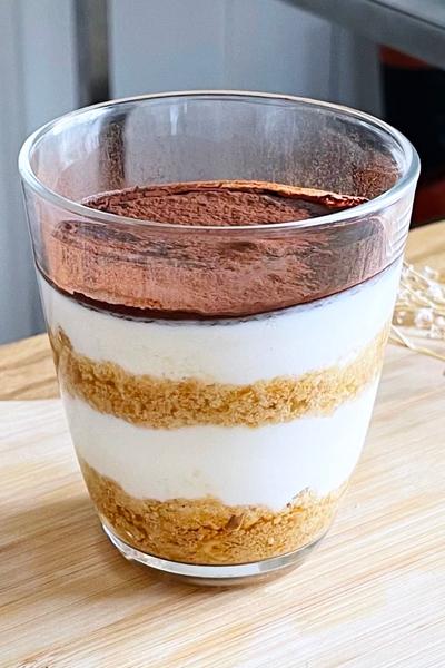 チーズなし！牛乳でティラミス作り方！