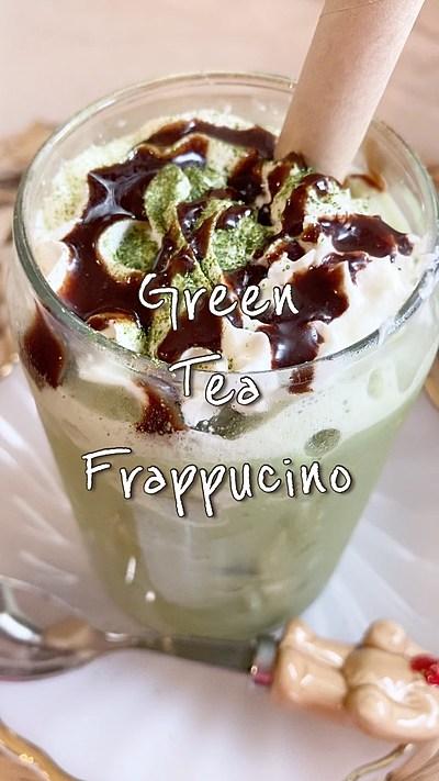 ちょっぴりヘルシー抹茶フラペチーノ