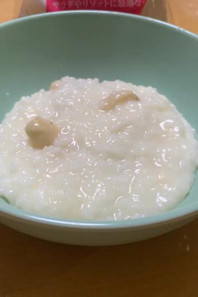 エリンギと鶏肉のチーズご飯