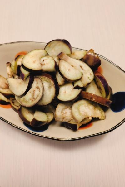 なすのピリ辛あえ