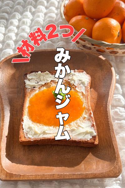 材料2つ！みかんジャム