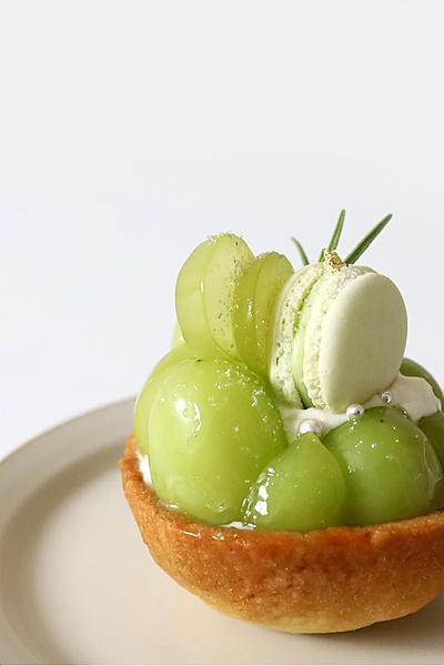 もりもりシャインマスカットのタルト